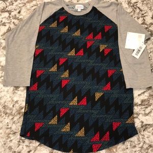 Small multi colored LuLaRoe Randy Baseball ⚾️ T.